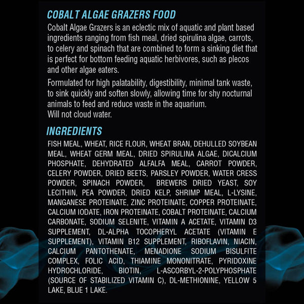 Algae Grazers Fish Food Ingredients