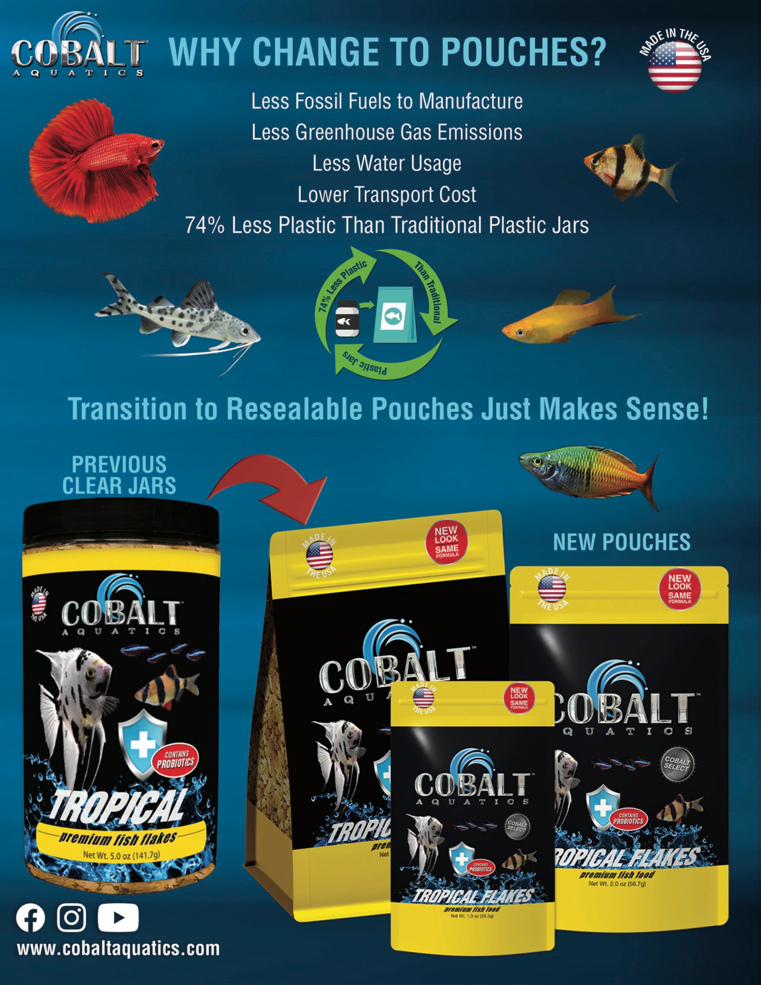 Goldfish & Koi Jumbo Pellets - Select