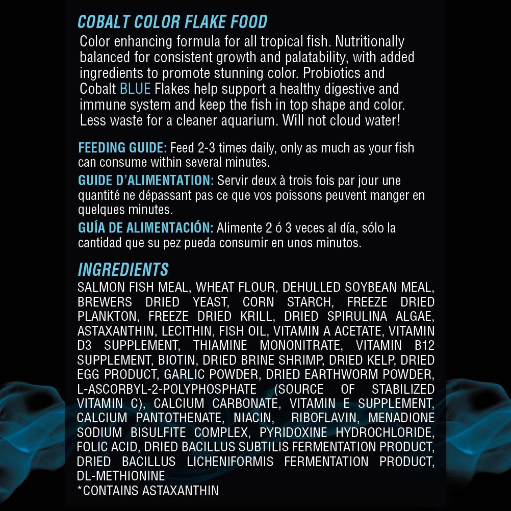 Color Flake Ingredients