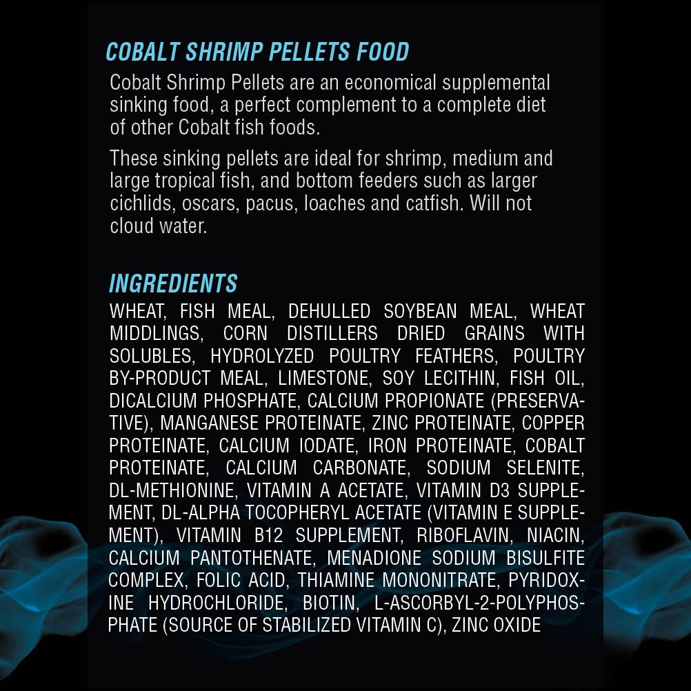 Shrimp Pellets Ingredients