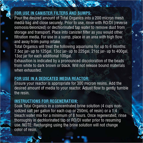 Total Organics Instructions