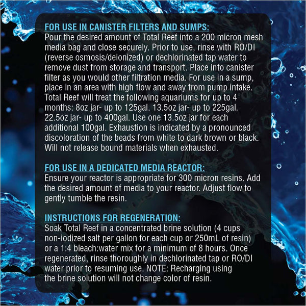 Total Reef instructions