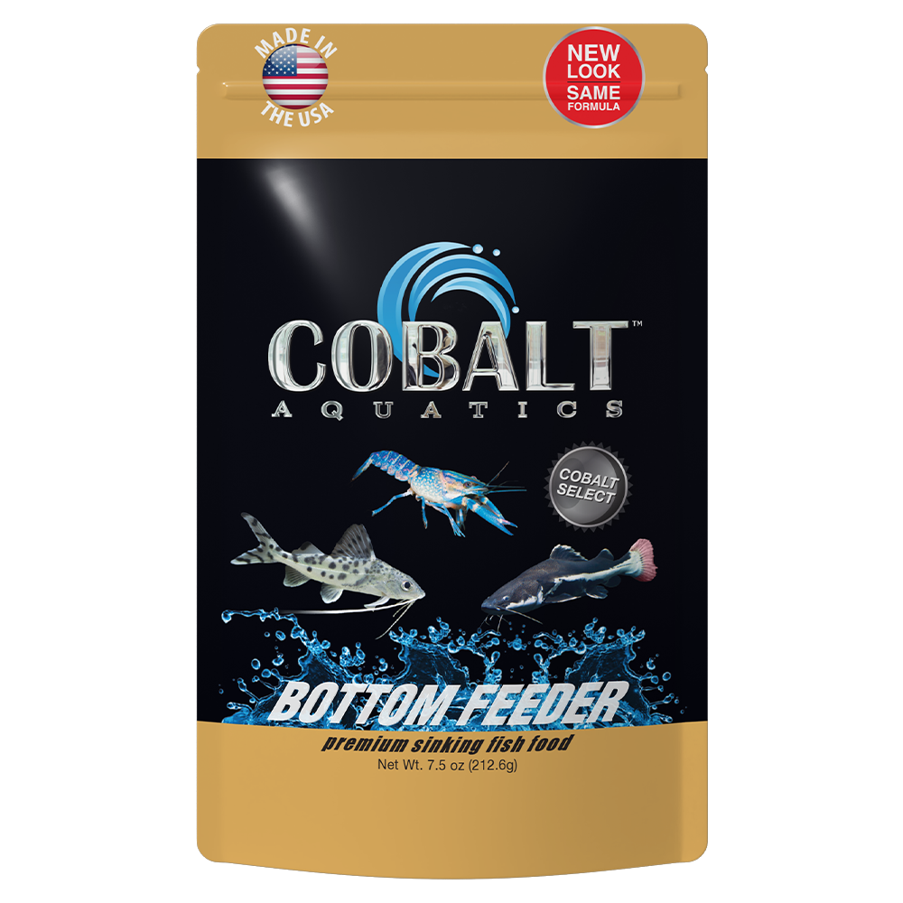Cobalt Aquatics Bottom Feeder Pellet Fish Food, 7.5-oz Pouch